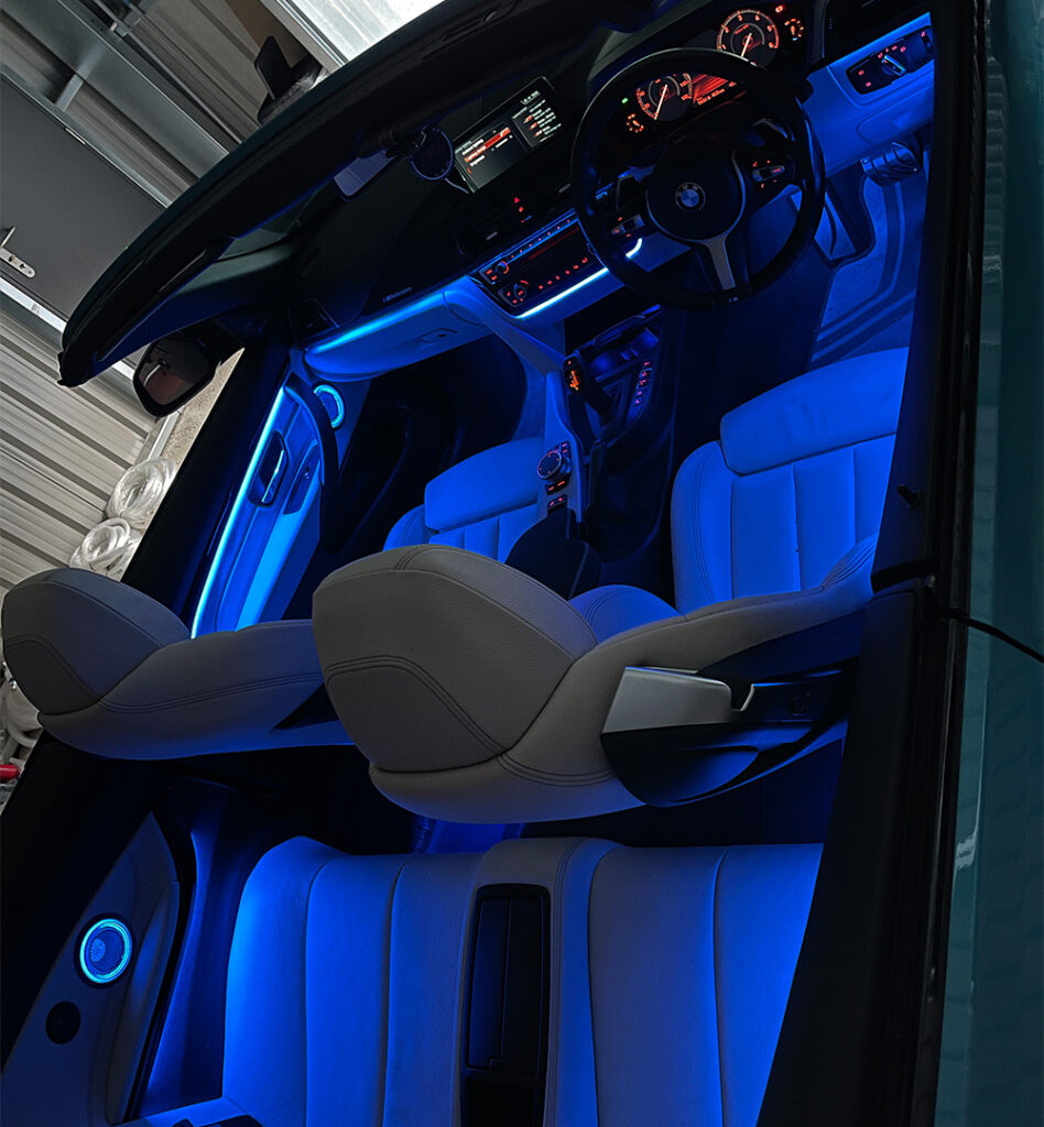 BMW Car Ambient Lights - R28 Custom Garage