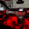 Mercedes A Class W176 CLA C117 X117 GLA X156 (2015-2018) dashboard and console ambient lighting