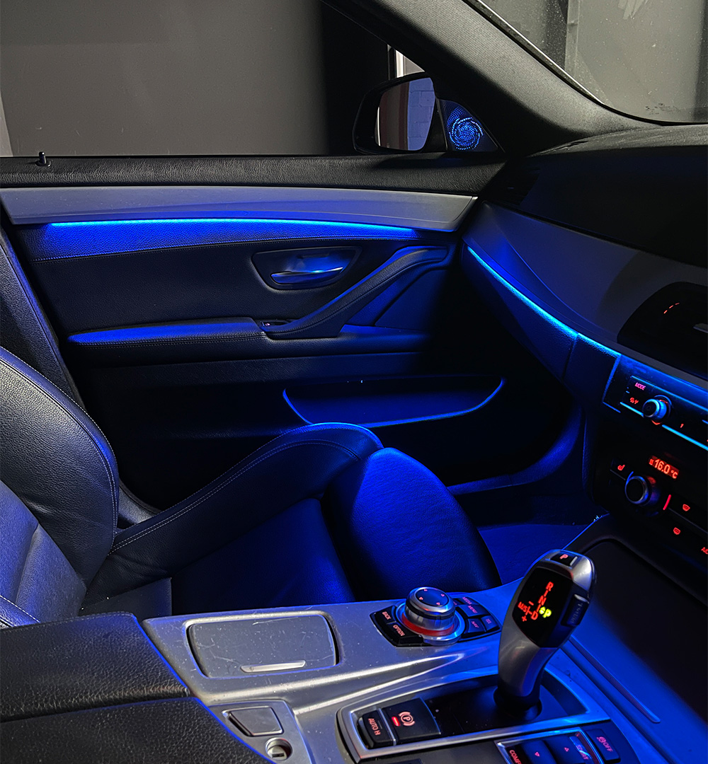 Grundig Sprællemand lommelygter BMW Car Ambient Lights - R28 Custom Garage