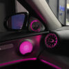 Mercedes E Class W213 ambient lighting with LED air vents