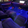 RGB dynamic car door ambient lighting