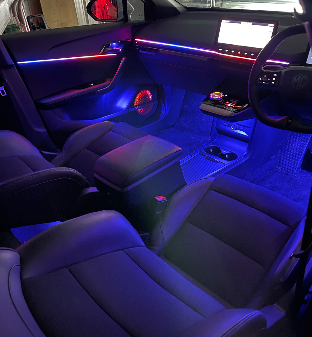 Car RGB Dynamic Ambient Light Package - R28 Custom Garage