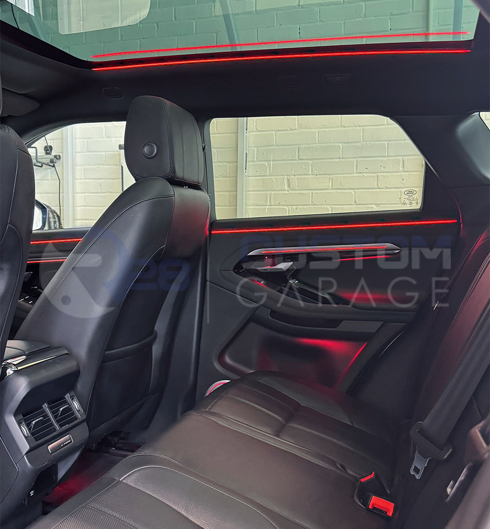 Range Rover Evoque (2020-2025) dashboard and console ambient lighting