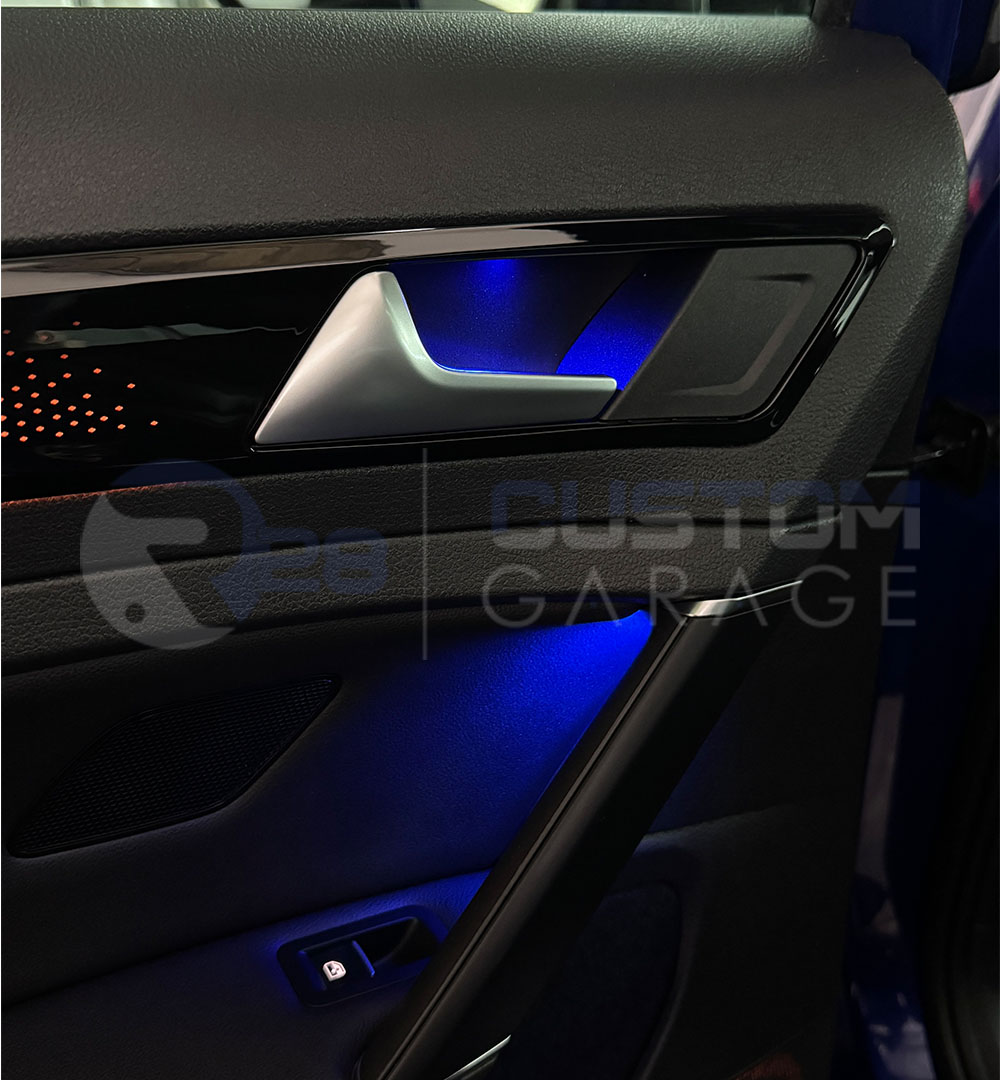 Volkswagen Golf 7, 7.5 (2014-2022) cup-holder ambient lighting