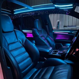 Custom Ambient Lighting for Porsche Cayenne