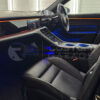 Porsche Taycan 2020-2024 dashboard and console ambient lighting