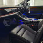 Porsche Taycan 2020-2024 dashboard and console ambient lighting
