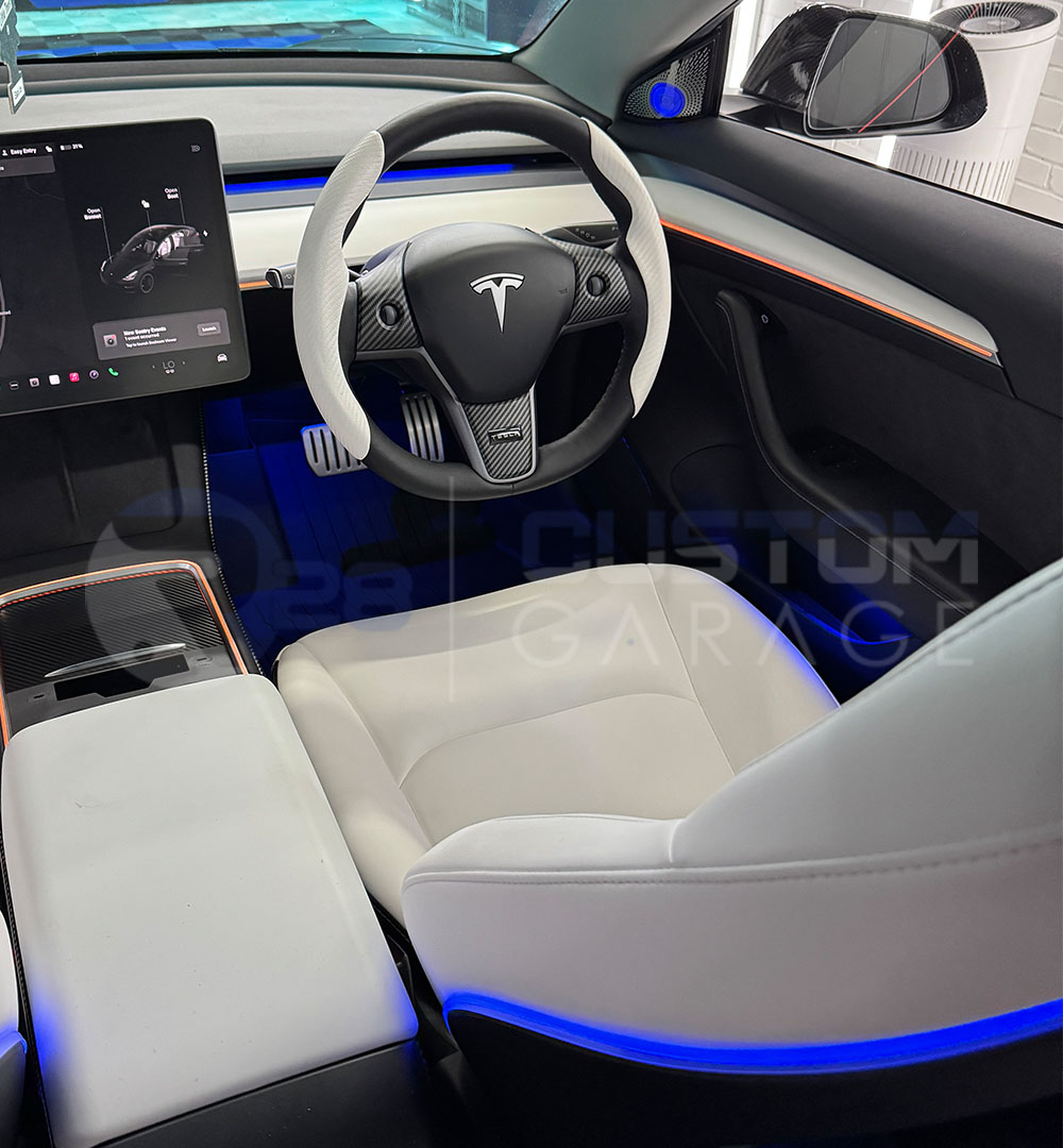 TESLA model 3 (2019-2024) door ambient lighting
