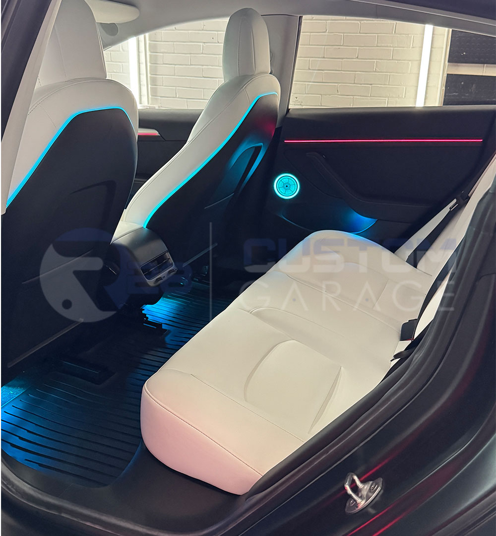 TESLA model 3 (2019-2024) front and rear footwell lights
