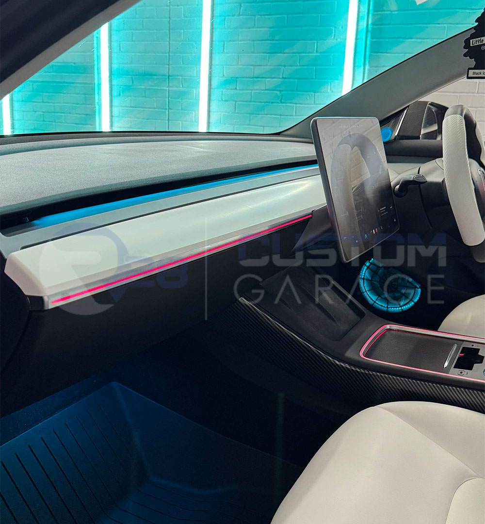 TESLA model 3 (2019-2024) speaker and tweeter ambient lighting