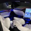 TESLA model 3 (2019-2024) ambient lighting with dynamic colour-flow modes