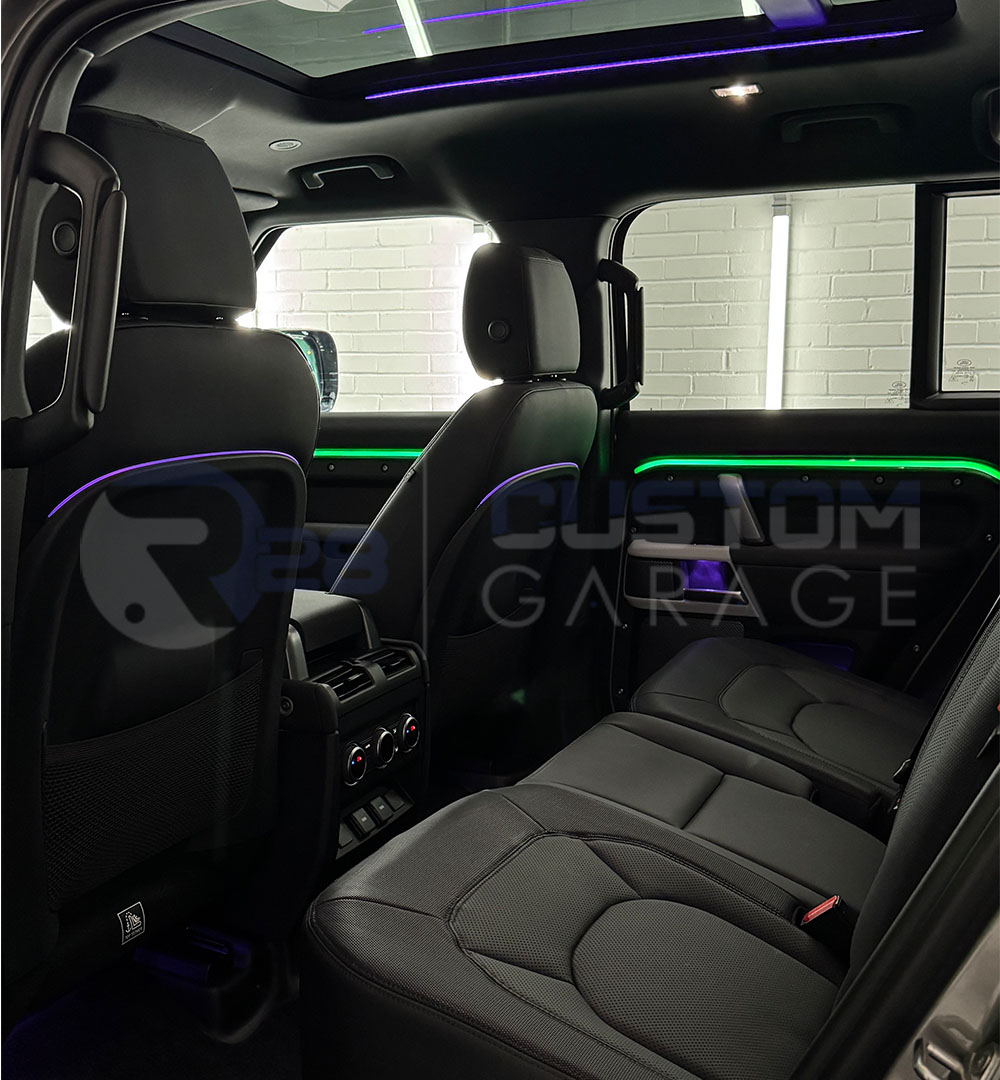 Land Rover Defender (2019-2025) front and rear footwell lights