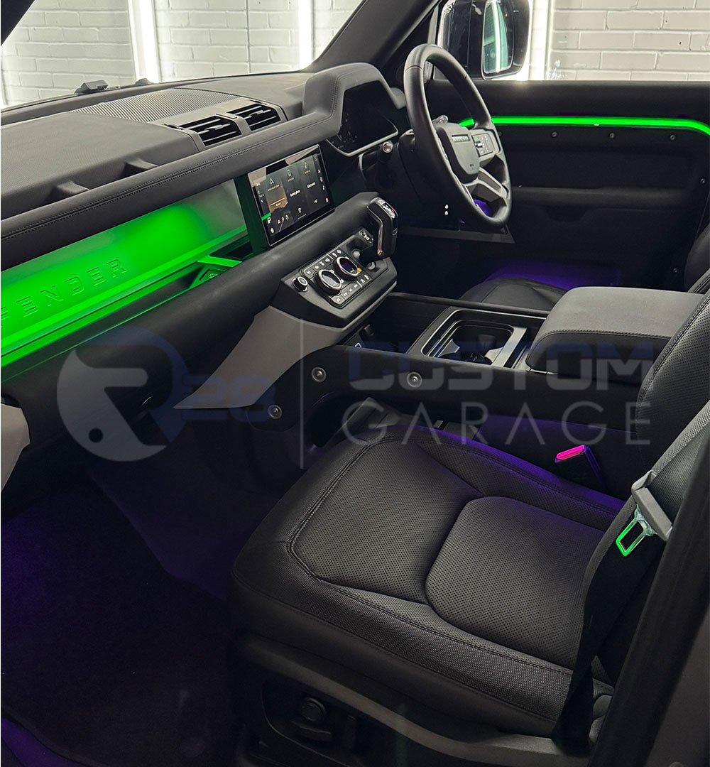 Land Rover Defender (2019-2025) front and rear footwell lights