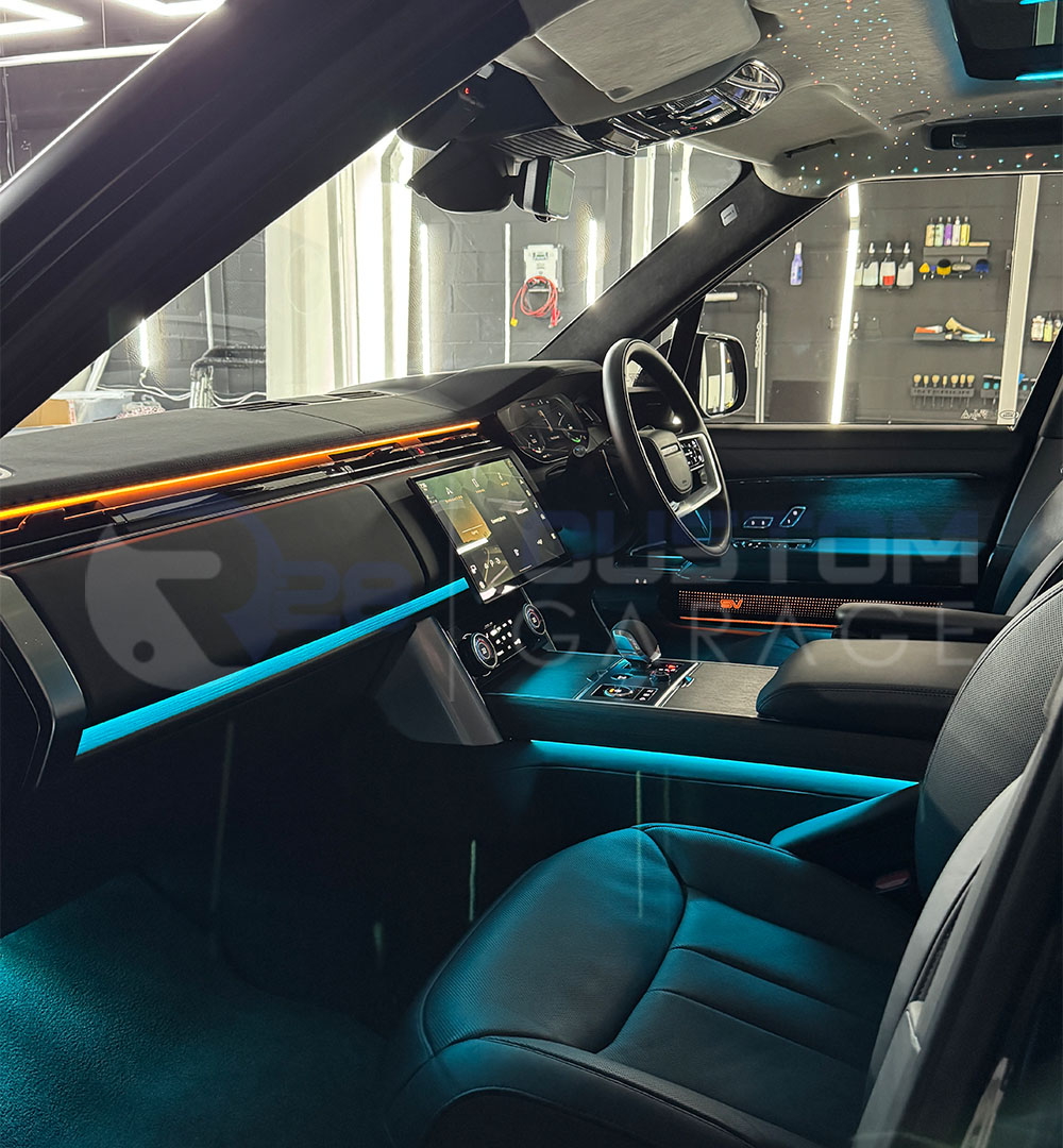 Range Rover (2022-2025) speaker and tweeter ambient lighting
